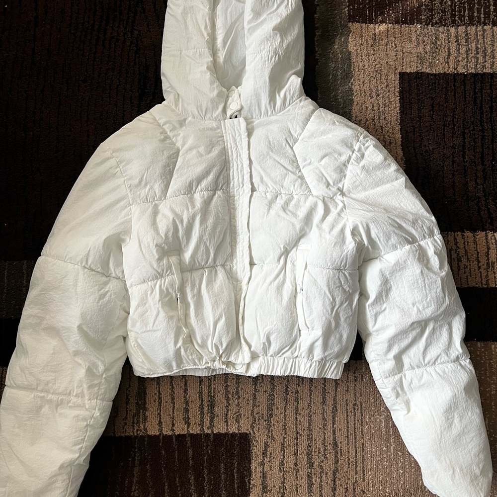White Puffer Jacket